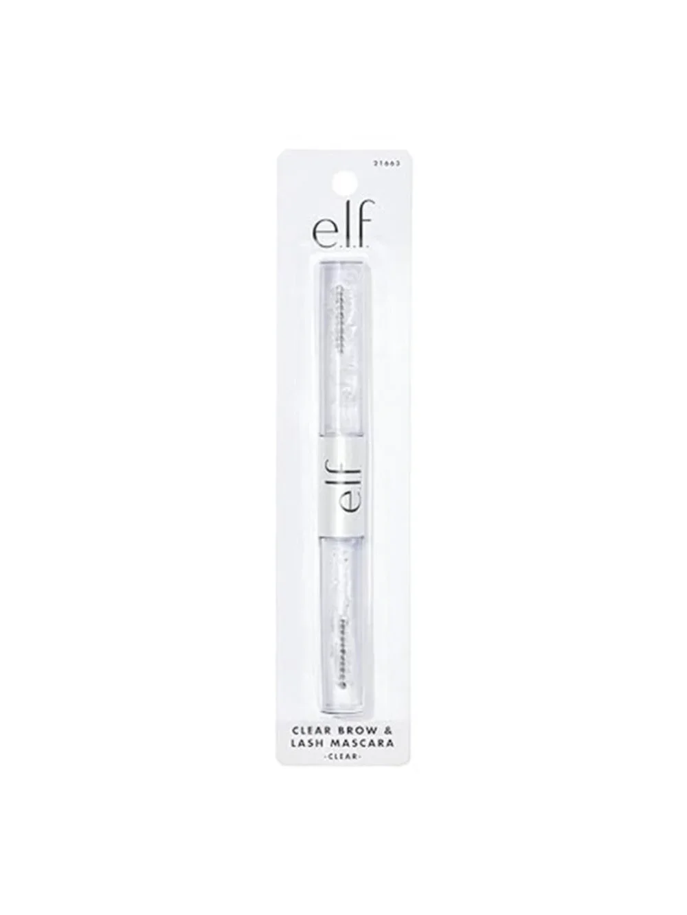 Clear Brow & Lash Mascara, Dual-Sided Brushable Clear Gel For Groomed